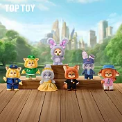 TOPTOY 迪士尼動物方城市2新旅程系列搪膠毛絨盲盒 _單入隨機款