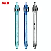 (3款1包)WRITECH WR-0201 玩轉時空艙按動鋼珠筆0.5 B