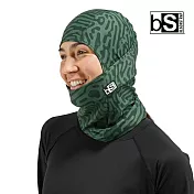 BlackStrap Hood Balaclava 印花多功能頭套/單一尺寸/多色選擇 F 印花森綠