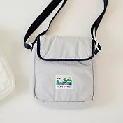 【瀏海樹】上山下海側背小包 2.0 - 淺灰