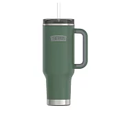 【THERMOS膳魔師】不銹鋼真空吸管隨行瓶1200ml_綠(TS1802AG)