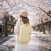 ELECOM 帆布3WAY薄型後背包OF04- 檸檬黄