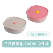 日日保鮮盒 500ml 2件組