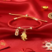 【HandStyle】手鍊 馬到成功福祿雙全納福紅繩編織手練(06030) _馬到成功