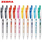 (10款1包)ZEBRA 三麗鷗家族限量聯名 SARASA CLIP鋼珠筆0.5