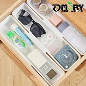 【OMORY】可伸縮抽屜分隔收納盒