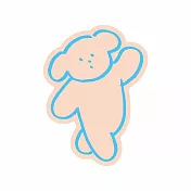 【日本EL COMMUN】跳Breaking的動物們 造型貼紙 ‧ Step 小狗