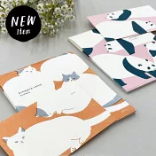 MIDORI 隨心所欲 信紙-貓咪