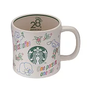 [星巴克]28週年祝福馬克杯