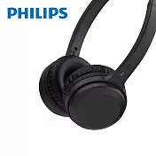 PHILIPS 釹磁鐵單體無線耳罩式耳機-TAH1108BK 黑