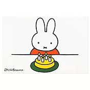 韓國 Zero Per Zero Miffy 絹印明信片_ 米飛生日快樂