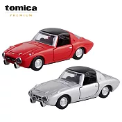 【日本正版授權】兩款一組 TOMICA PREMIUM 46 豐田 SPORTS 800 Toyota 玩具車 多美小汽車