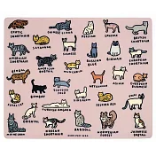 韓國 Zero Per Zero 滑鼠墊_ 貓貓字典