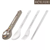 【HOUSUXI舒希】史努比系列－316不鏽鋼餐具三件組-A3(任選) 史努比