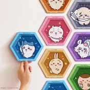 【Pintoo】吉伊卡哇系列 - 收藏櫃 - 兔兔公仔 - 六角壁磚拼圖56片