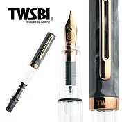 三文堂 TWSBI 鋼筆 / ECO / 大理石黑 & 古銅 / F