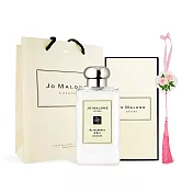 Jo Malone 情人節送禮首選[香水100ml+玫瑰香氛擴香石掛飾+品牌提袋]-多香味可選 (效期至2027.09) 黑莓子與月桂葉