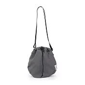 Hellolulu CHICO束口斜背包(S)- 鐵灰
