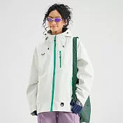 【AnZa】男女大尺碼 連帽防潑水衝鋒外套 2XL~3XL(5色) 2XL 淺綠