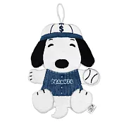 SNOOPY史努比 經典棒球造型擦手巾 史努比(棒球)