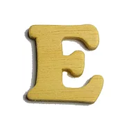 英文字母(木質素材)-E
