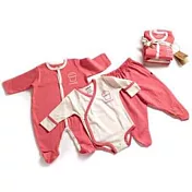 美國Kee-ka，有機棉新生兒三件組Cupcake！