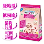 【Dog’s Best 凱優】犬專用凝結木屑砂-10Lx2包
