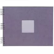 PRAT潘帕無酸剪貼簿/淡紫35X28cm / 11X14 (30張/60面)                              淡紫色