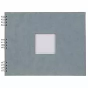 PRAT潘帕無酸剪貼簿/水藍 35X28cm / 11X14 (30張/60面)                              水藍色