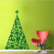 DecoWall 圖像壁貼 ◆ 聖誕樹 Dark Green