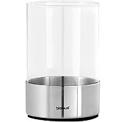 《BLOMUS》Duo 淨透牙刷架(霧銀)