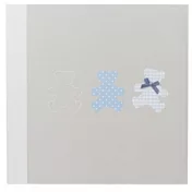 法國PANODIA小熊寶貝系列黏貼式相簿/(粉藍) -40頁 30x30cm