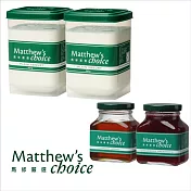 【馬修嚴選】原味優格分享號(2入)+蔓越莓果漿(1入)+香醇龍眼蜂蜜(1入)