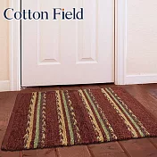 棉花田【街道】混紡雪尼爾編織踏墊(50x80cm)