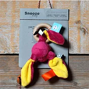 【荷蘭Snoozebaby】魔法探子手搖鈴(桃紅)桃紅