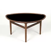 Finn Juhl Model 48 The Eye Table （胡桃木 / 黑桌面）
