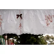 AROMA HOUSE CS17 彩繡蕾絲窗紗