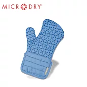 Microdry 《Oven Mitt》舒適防滑隔熱手套/S車菊藍