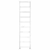 [MUJI 無印良品]SUS鋼製追加用側片 /灰/大