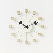 Vitra Ball Clock 球星掛鐘 (原木色)