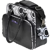 荷蘭dooky普普風保齡球包黑色普普風