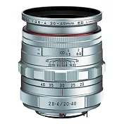 PENTAX HD DA 20-40mm F2.8-4ED Limited DC WR 【公司貨】 銀