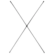 [MUJI 無印良品]SUS交叉桿/不鏽鋼 /84/大