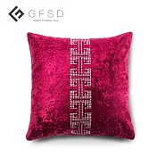 【GFSD】幾何普普風-【雷紋】抱枕典雅紅