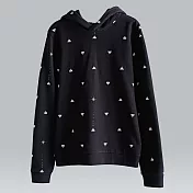 【摩達客】韓國進口設計品牌DBSW長袖連帽T恤M狙擊星星