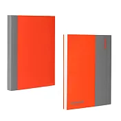 FANTASTICPAPER 落紙如飛筆記書 XL(櫻桃x灰) (空白)