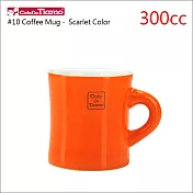 Tiamo 10號馬克杯300CC (橘) HG0857SC