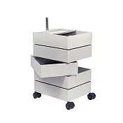 Magis 360 Container 滾輪五層置物櫃 (淺灰)