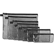 《TRAVELON》蜂巢紋收納袋(黑7入)