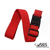 ABS愛貝斯 台灣製造繽紛旅行箱束帶 (亮紅) B2